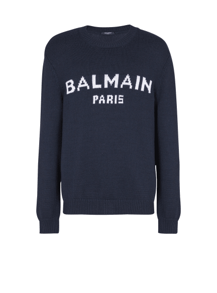 Wool Balmain Paris jumper