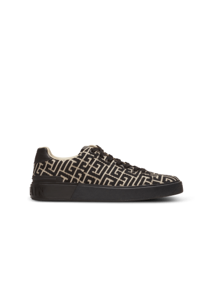 Baskets B-Court en jacquard monogramme