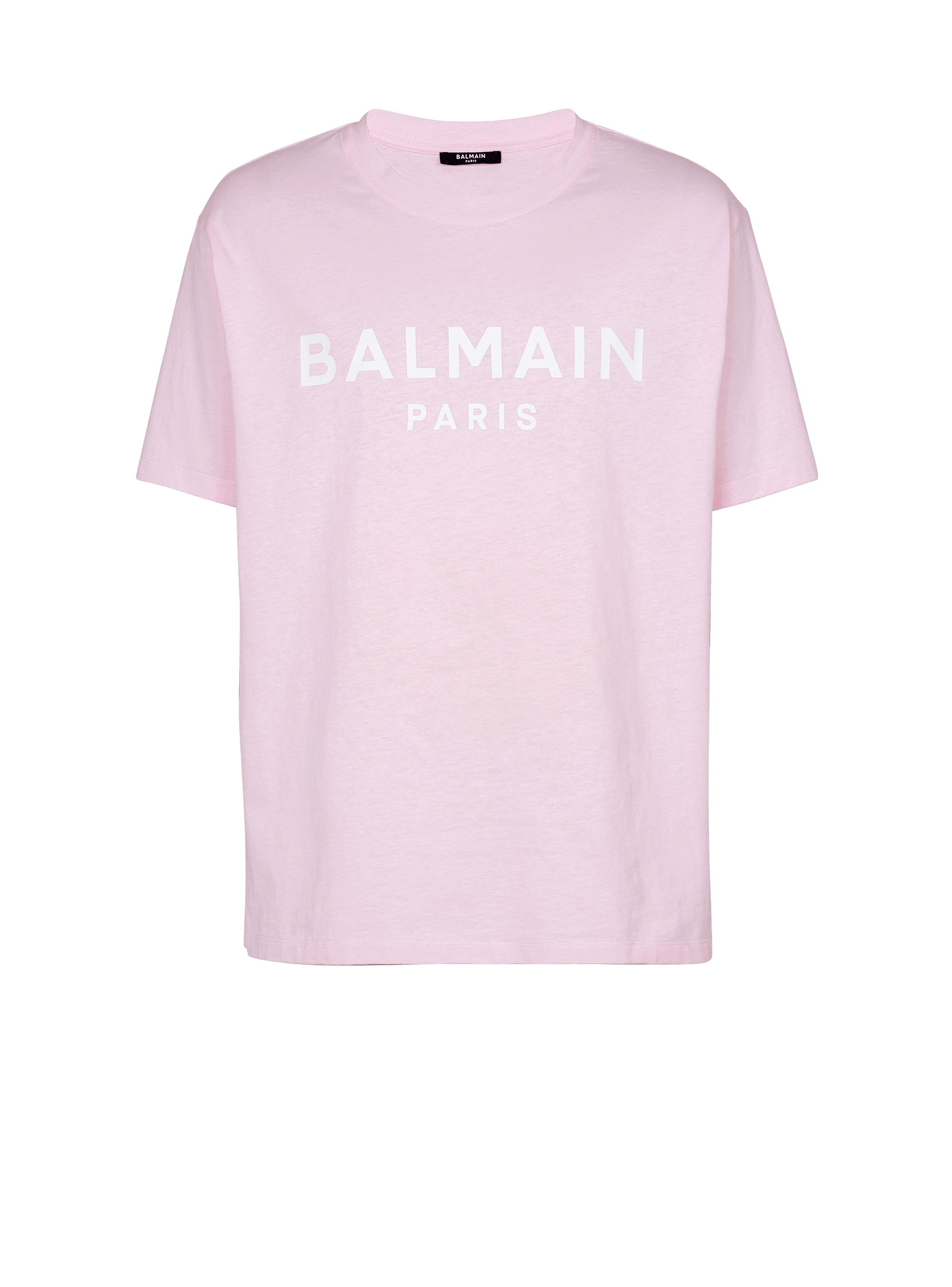 Printed Balmain Paris short-sleeved T-shirt