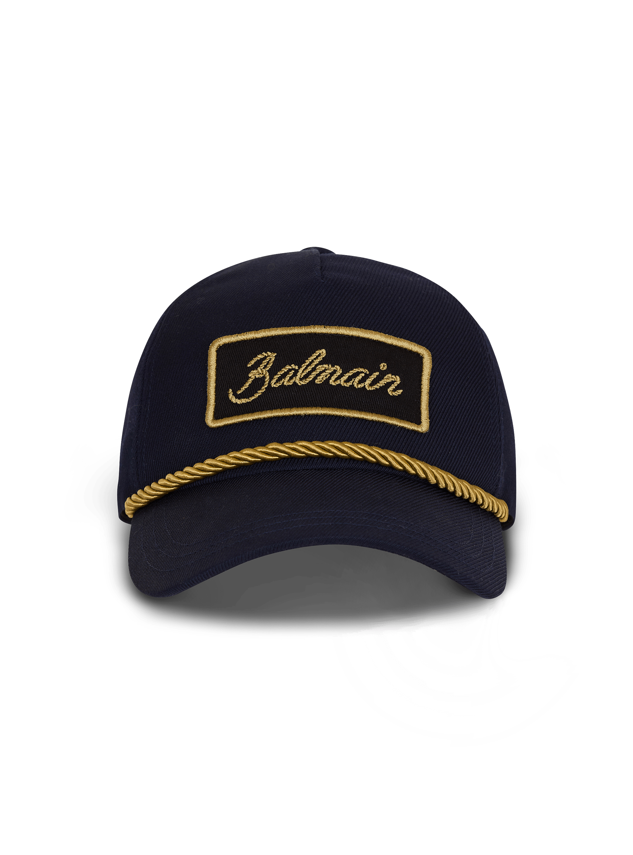 Casquette en coton avec cordon